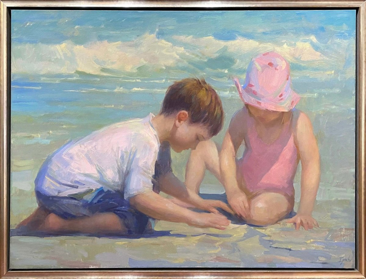 Beach Day by Ignat Ignatov at LePrince Galleries