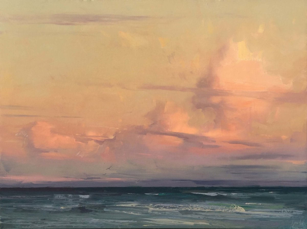 Beach Sunset by Ignat Ignatov at LePrince Galleries