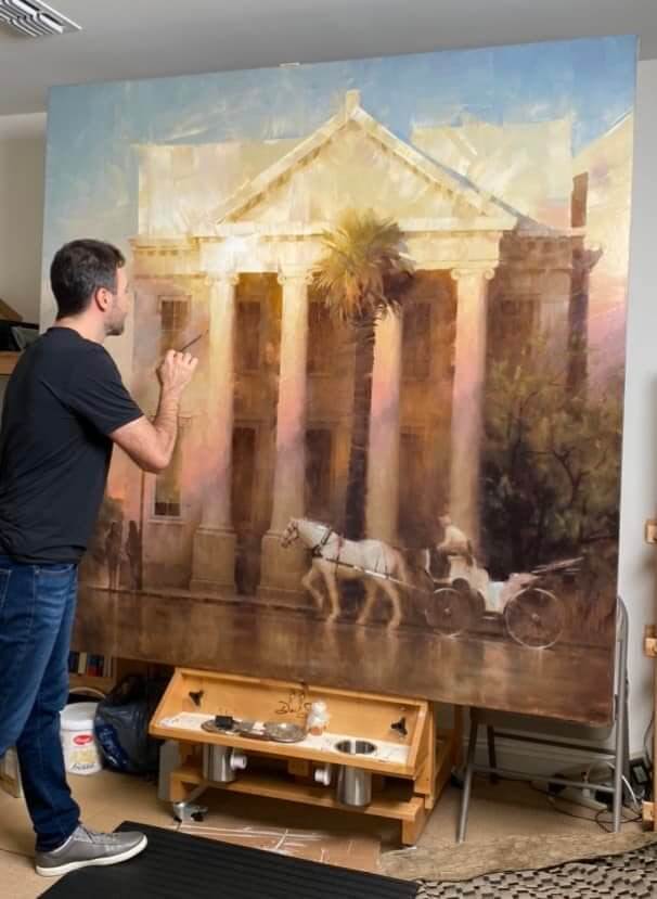 Broad and Church by Ignat Ignatov at LePrince Galleries