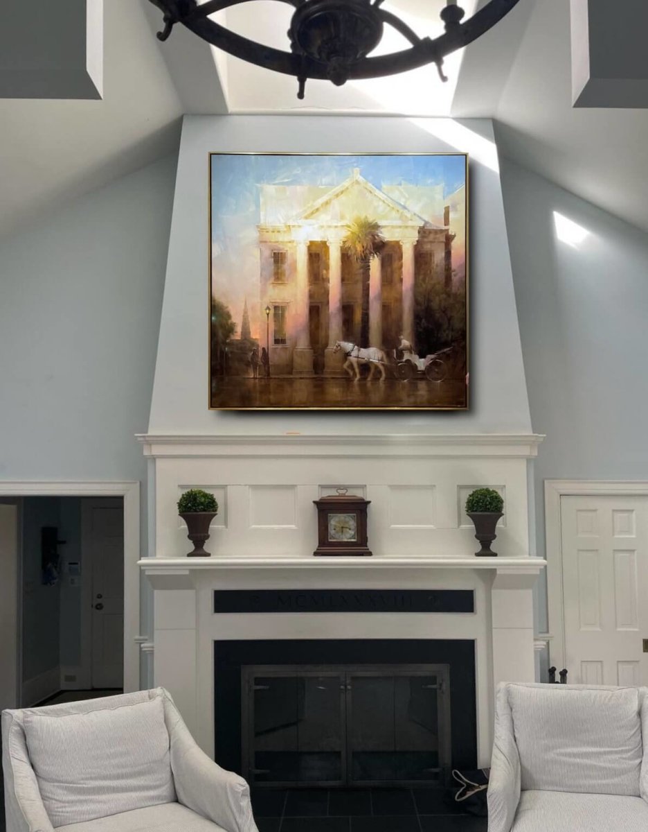 Broad and Church by Ignat Ignatov at LePrince Galleries