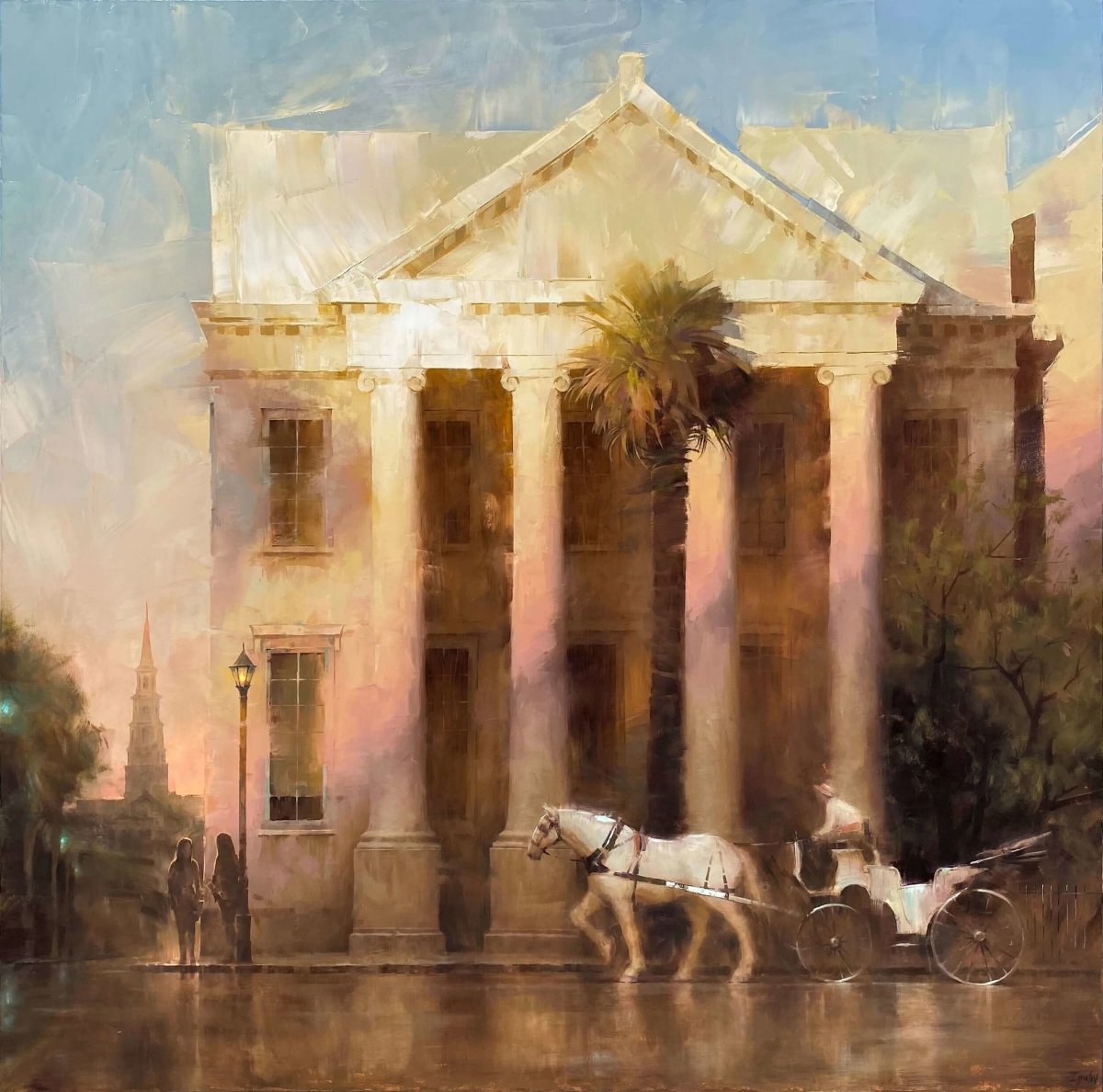 Broad and Church by Ignat Ignatov at LePrince Galleries