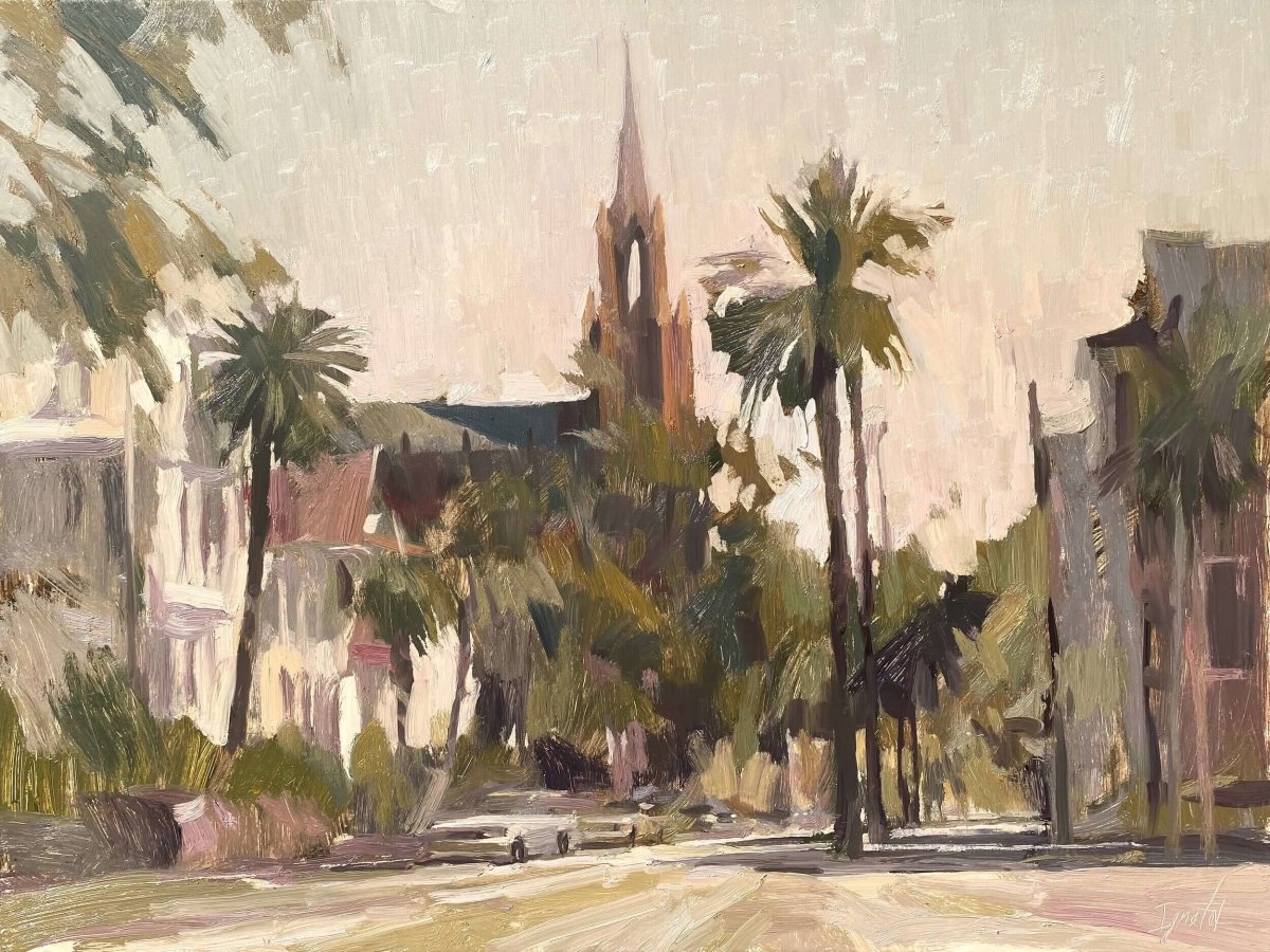 Broad Street by Ignat Ignatov at LePrince Galleries