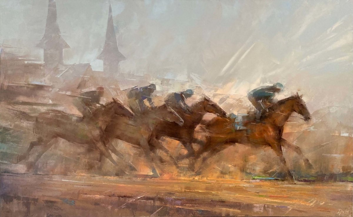 Churchill Downs by Ignat Ignatov at LePrince Galleries