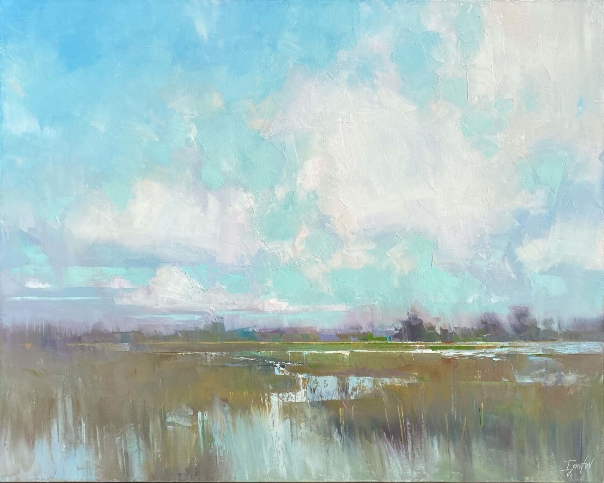 Coastal Marsh by Ignat Ignatov at LePrince Galleries