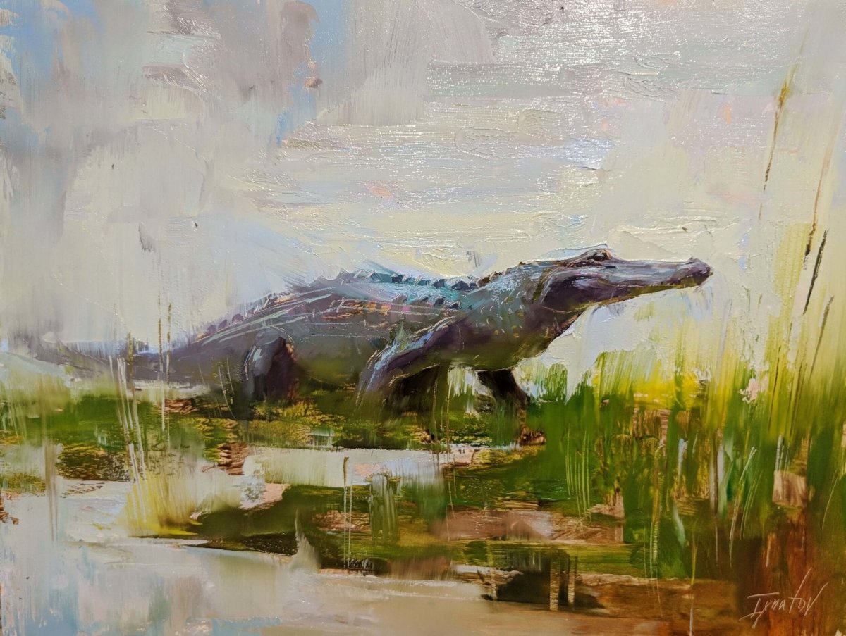 Coming Out of the Water by Ignat Ignatov at LePrince Galleries