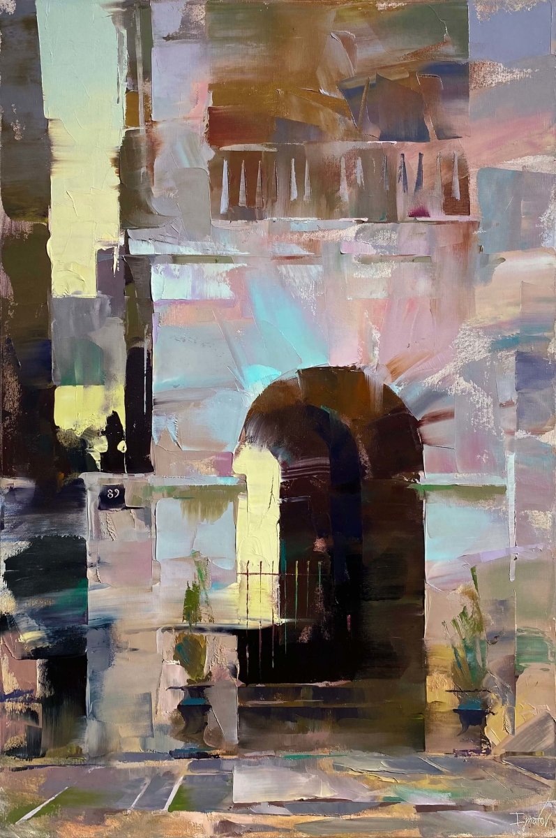 Doorway on Rutledge Ave by Ignat Ignatov at LePrince Galleries