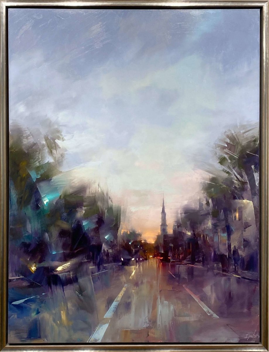 Downtown at Dusk by Ignat Ignatov at LePrince Galleries