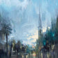 Downtown Evening by Ignat Ignatov at LePrince Galleries