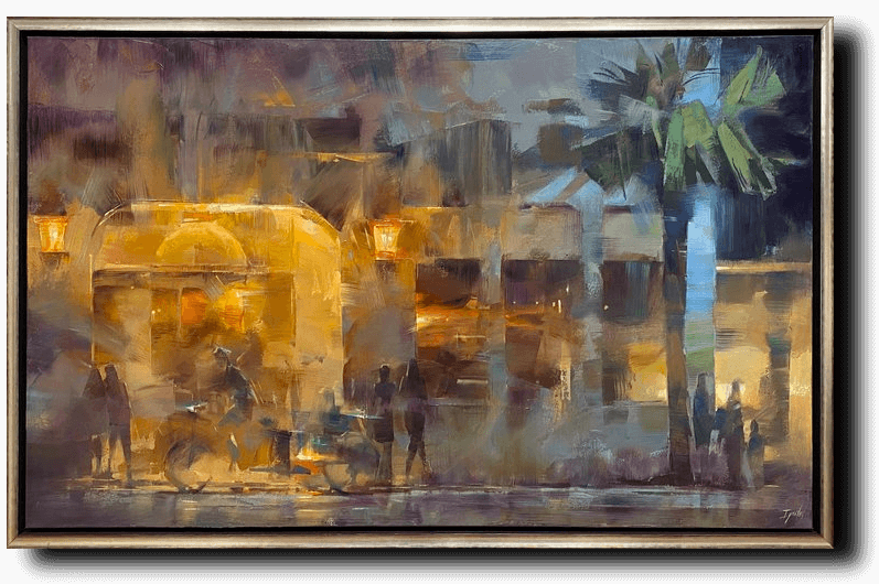 Evening at the Market by Ignat Ignatov at LePrince Galleries