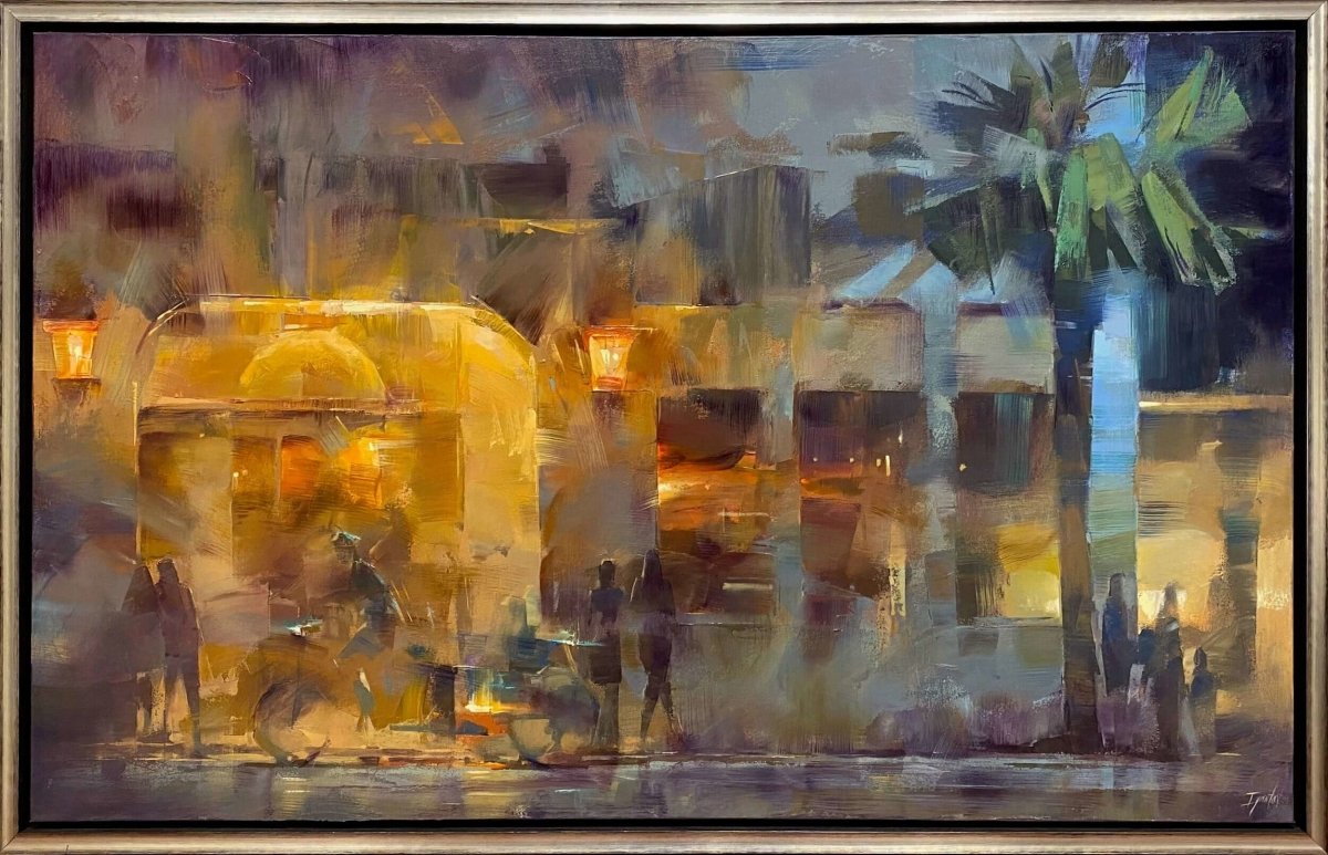 Evening at the Market by Ignat Ignatov at LePrince Galleries