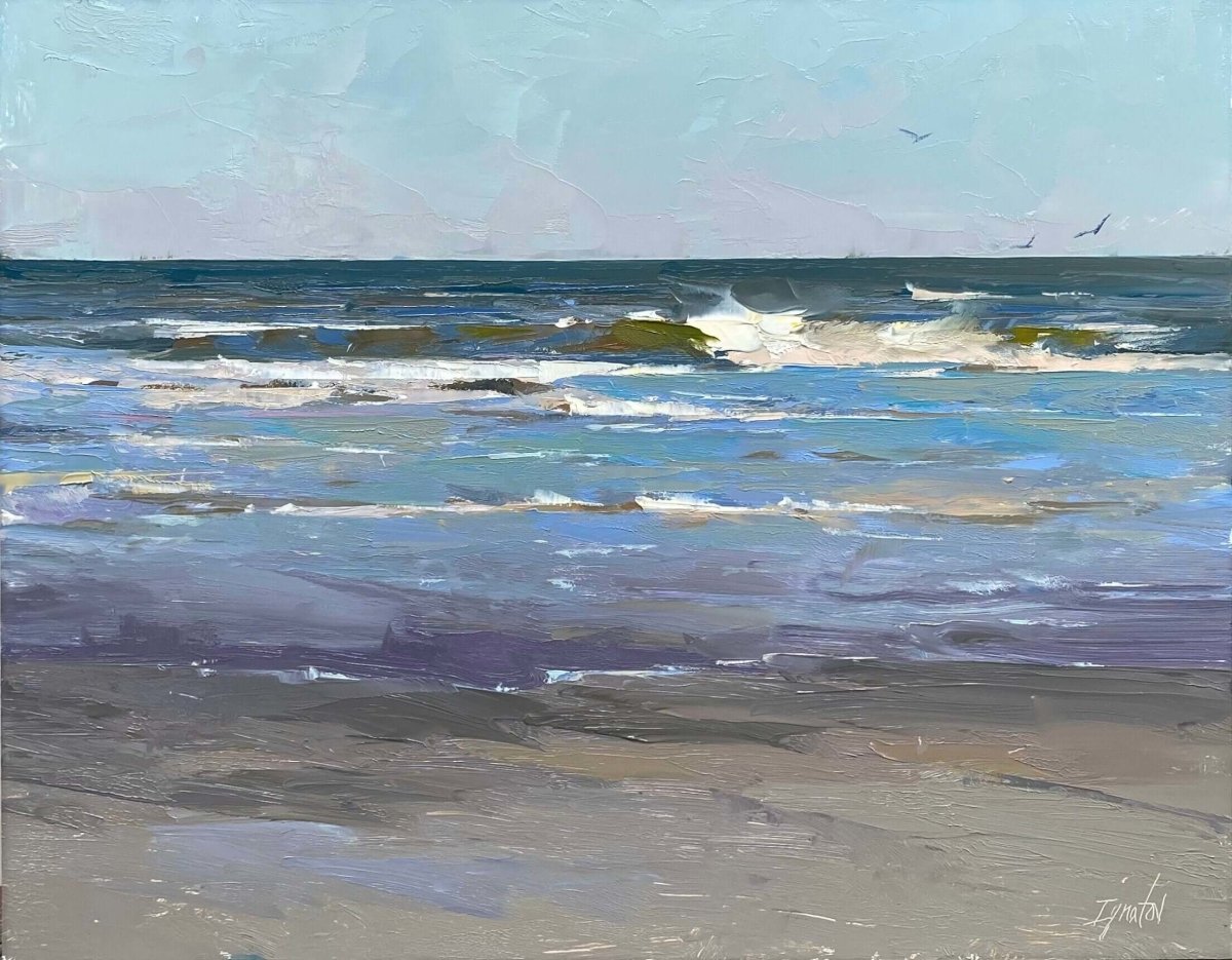 Kiawah Waves by Ignat Ignatov at LePrince Galleries