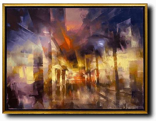 King and Market by Ignat Ignatov at LePrince Galleries