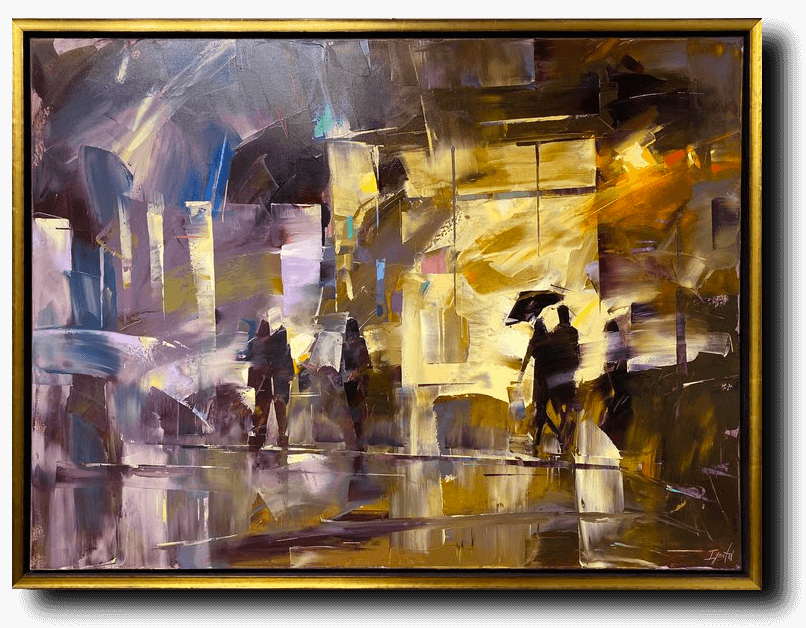 King Street Reflections by Ignat Ignatov at LePrince Galleries
