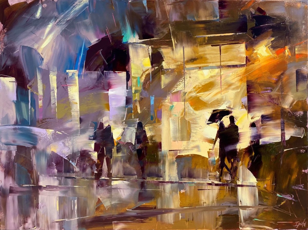 King Street Reflections by Ignat Ignatov at LePrince Galleries