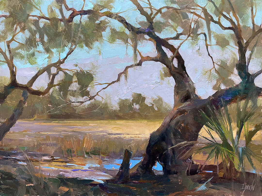 Low Tide Afternoon by Ignat Ignatov at LePrince Galleries