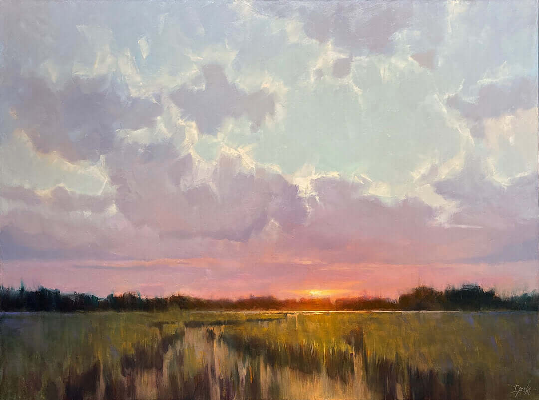 Lowcountry Sunset by Ignat Ignatov at LePrince Galleries