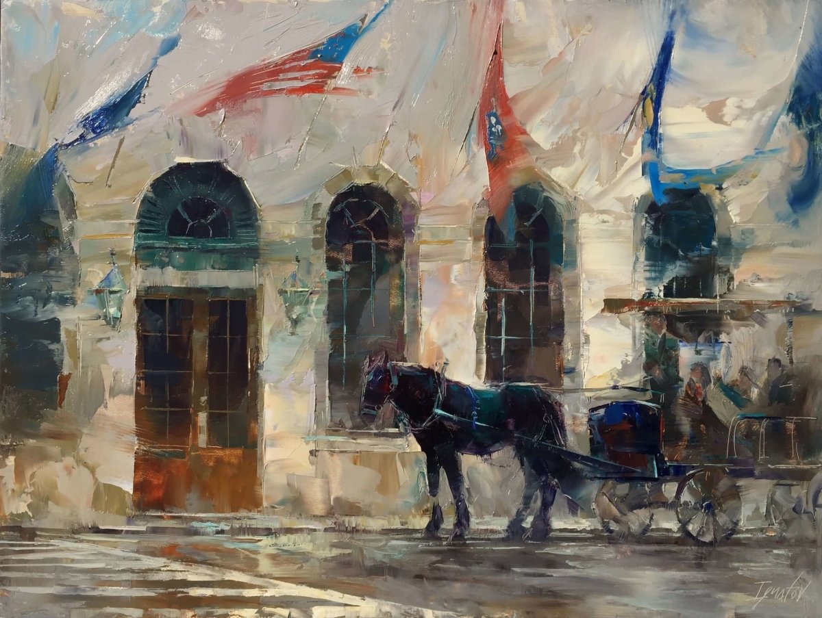 Meeting &amp; Queen by Ignat Ignatov at LePrince Galleries