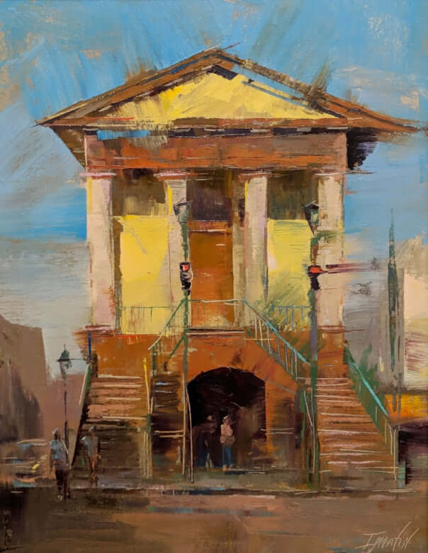 Meeting and Market by Ignat Ignatov at LePrince Galleries