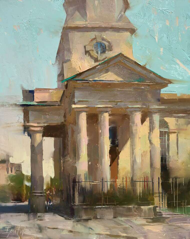 Morning at St. Philip's by Ignat Ignatov at LePrince Galleries