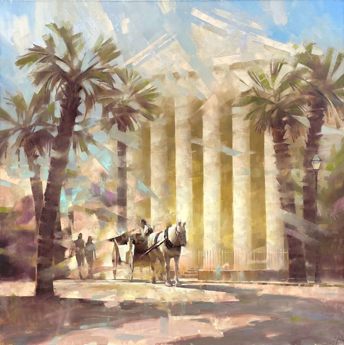 Morning Light on Meeting Street by Ignat Ignatov at LePrince Galleries