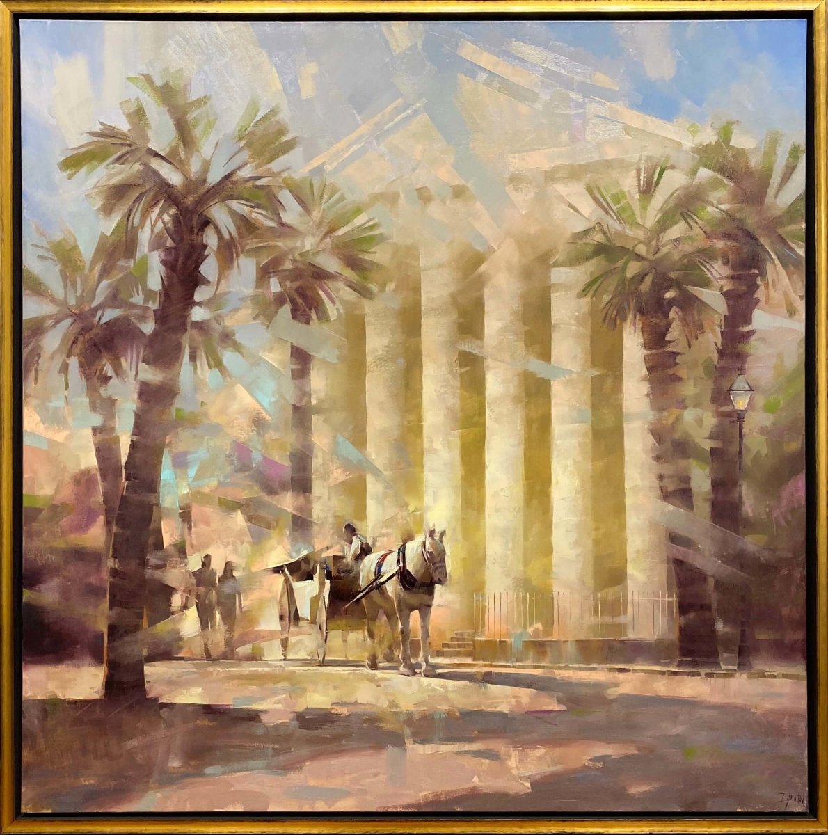 Morning Light on Meeting Street by Ignat Ignatov at LePrince Galleries