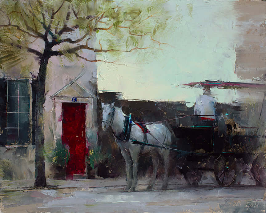 Morning on Pinckney Street by Ignat Ignatov at LePrince Galleries