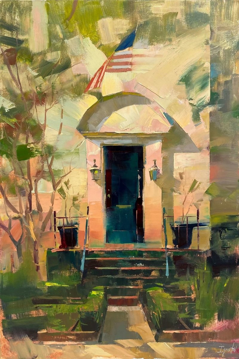 Morning on South Battery by Ignat Ignatov at LePrince Galleries