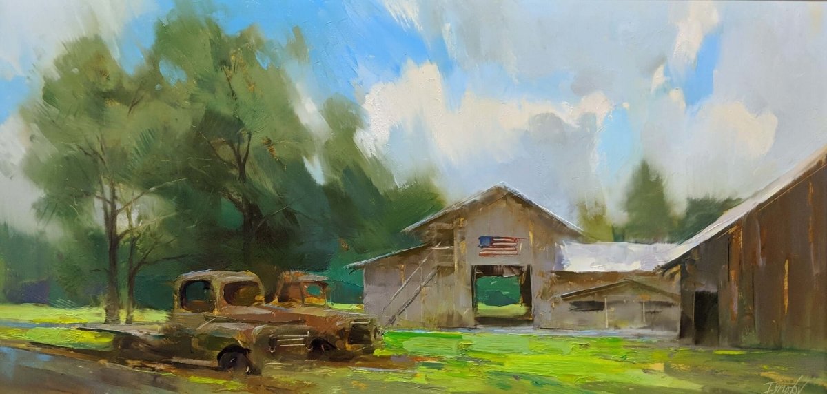 Old Farm by Ignat Ignatov at LePrince Galleries