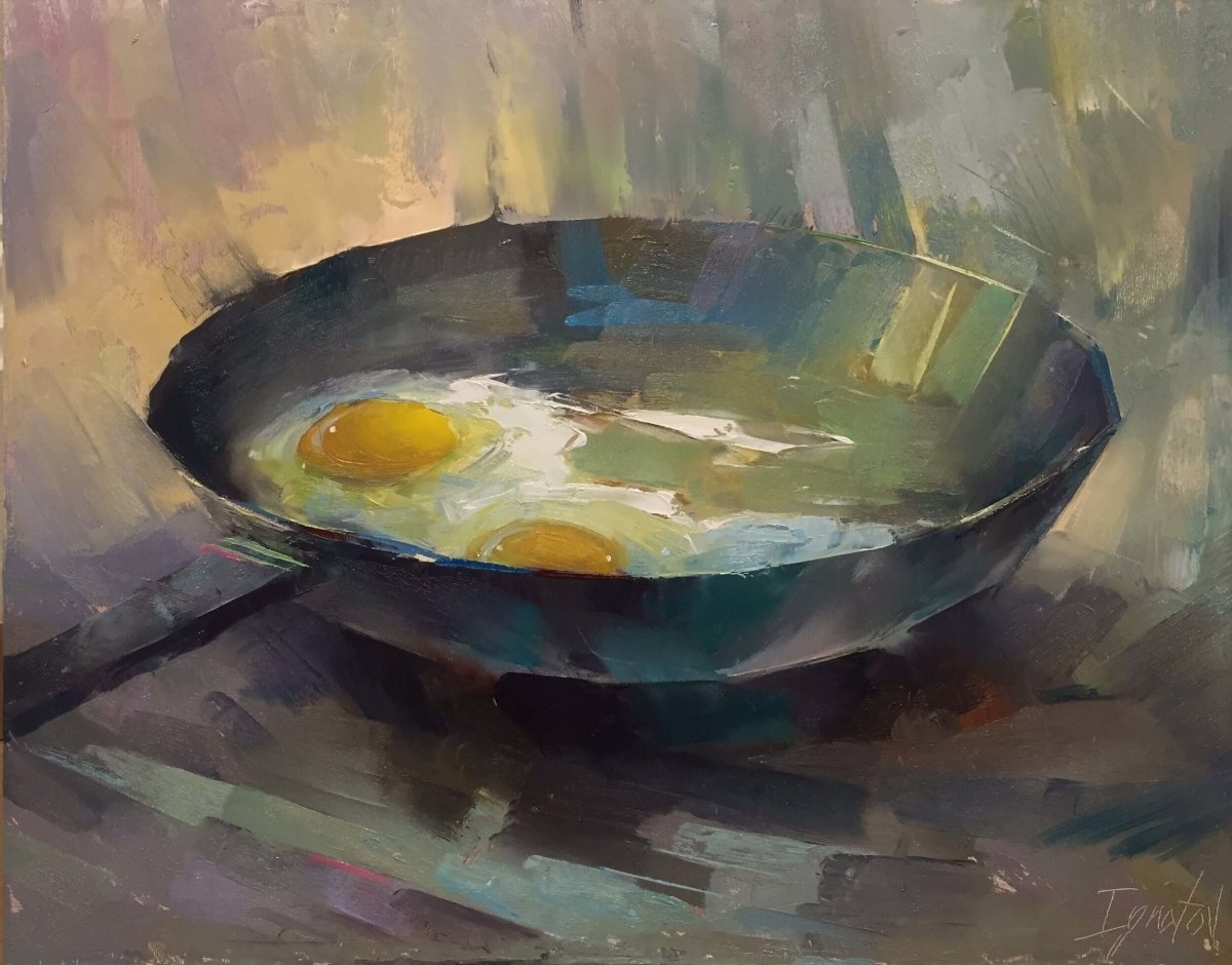 Pan Fried by Ignat Ignatov at LePrince Galleries