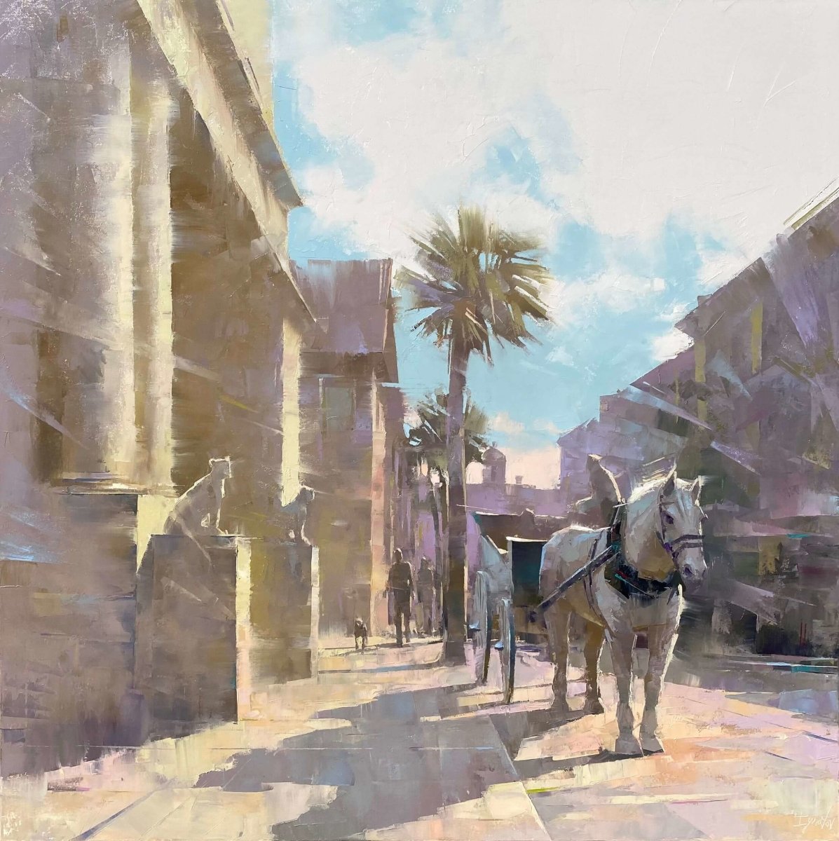 People's Building by Ignat Ignatov at LePrince Galleries