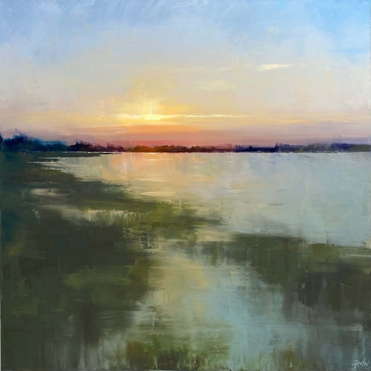 River Sunset by Ignat Ignatov at LePrince Galleries