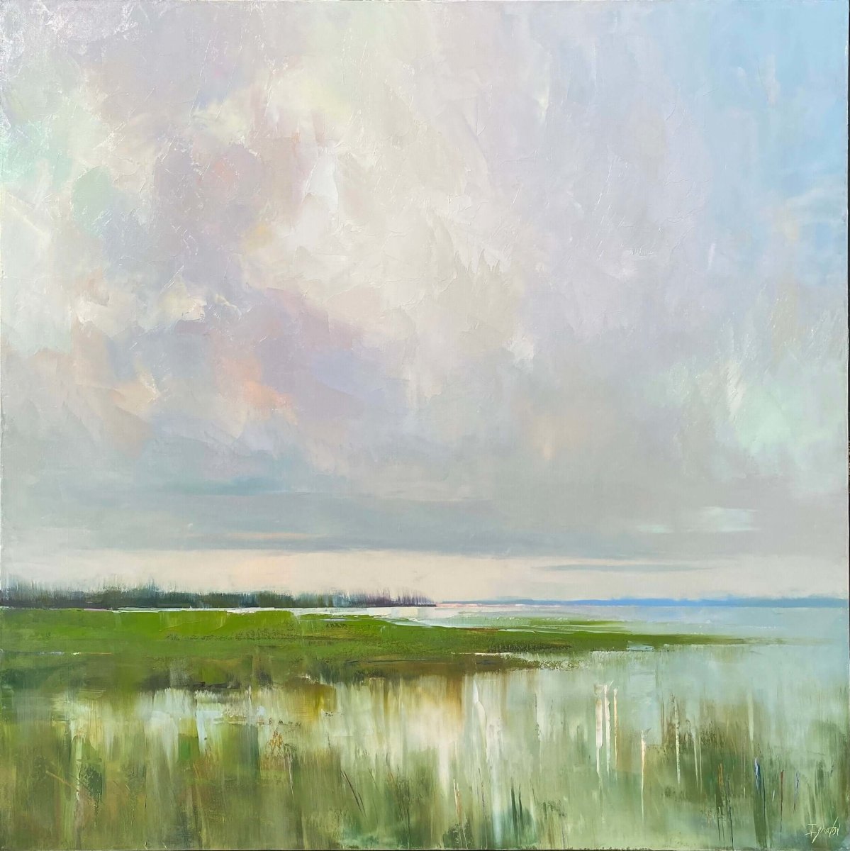 Salt Marsh by Ignat Ignatov at LePrince Galleries