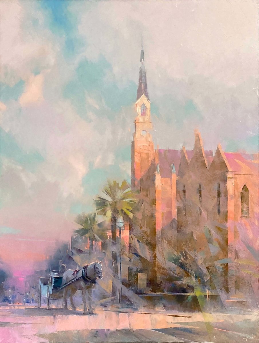 St. Matthew's Sunset by Ignat Ignatov at LePrince Galleries