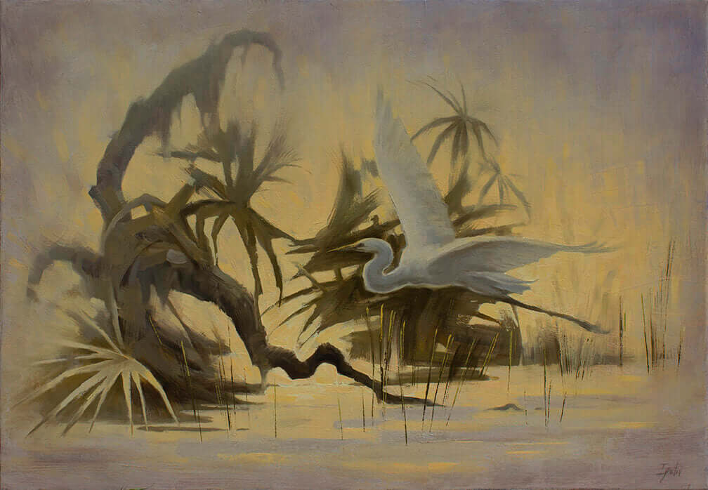 Sunrise at The Marsh by Ignat Ignatov at LePrince Galleries