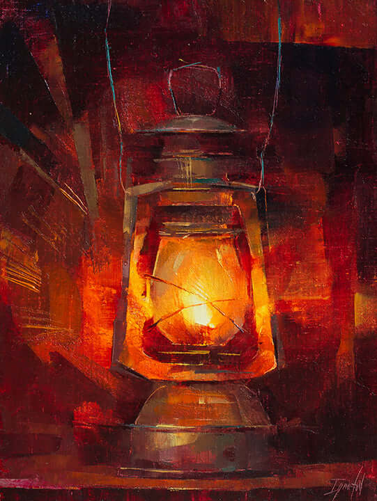 The Old Lantern by Ignat Ignatov at LePrince Galleries