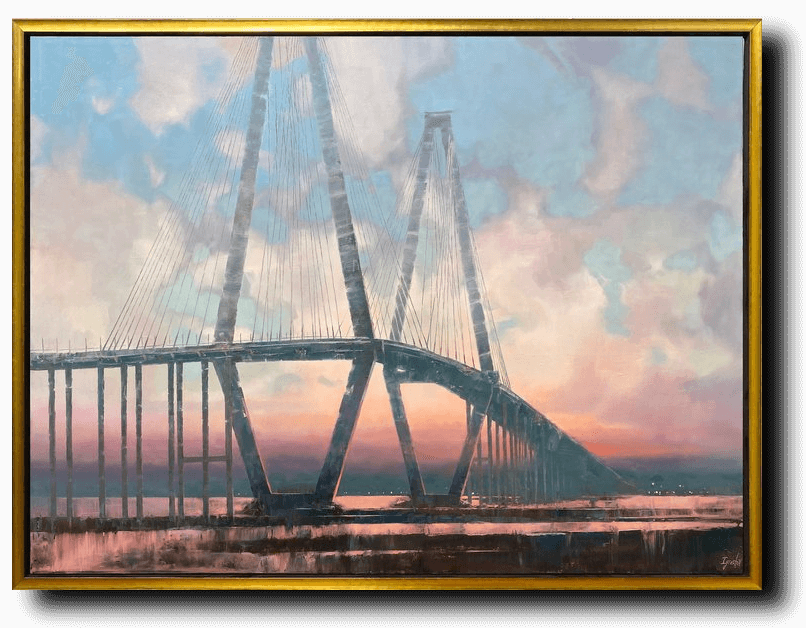 The Ravenel Bridge by Ignat Ignatov at LePrince Galleries