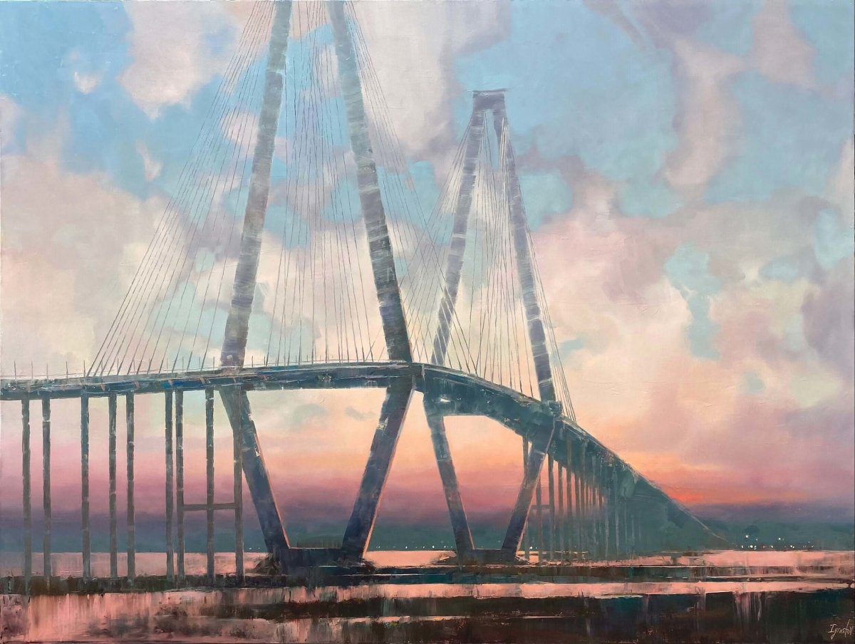 The Ravenel Bridge by Ignat Ignatov at LePrince Galleries
