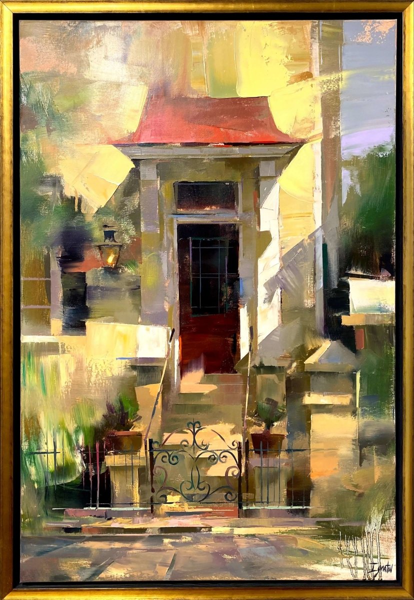 Tradd Street Doorway by Ignat Ignatov at LePrince Galleries