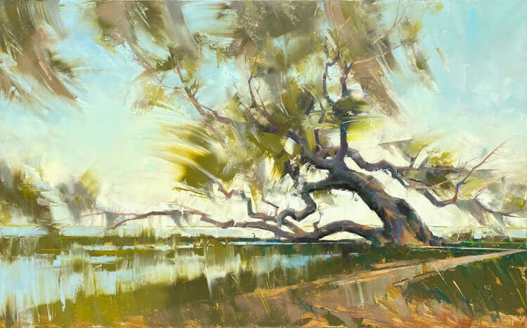 Windy Morning at Magnolia Plantation by Ignat Ignatov at LePrince Galleries