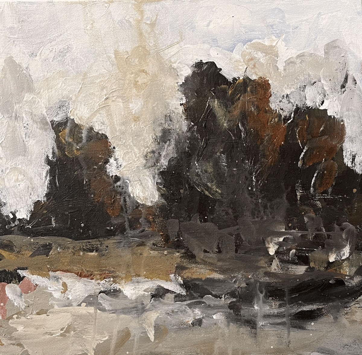 Browns of Earth by James Calk at LePrince Galleries