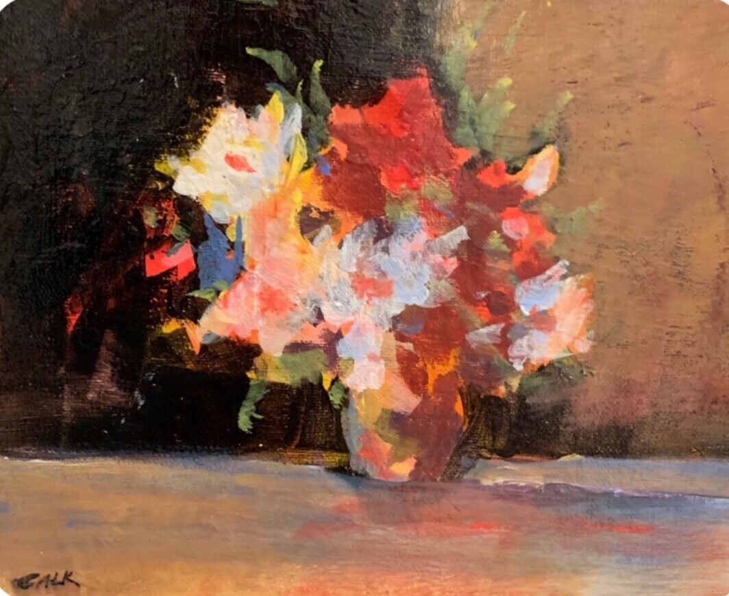 Floral Bouquet by James Calk at LePrince Galleries