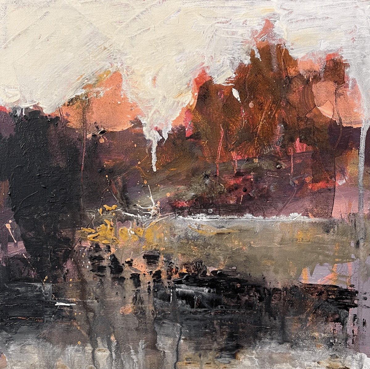Old Dock by James Calk at LePrince Galleries