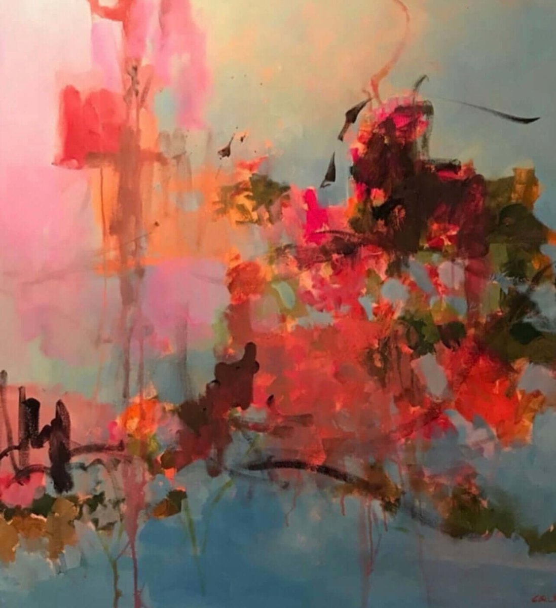 Primal Pigment by James Calk at LePrince Galleries