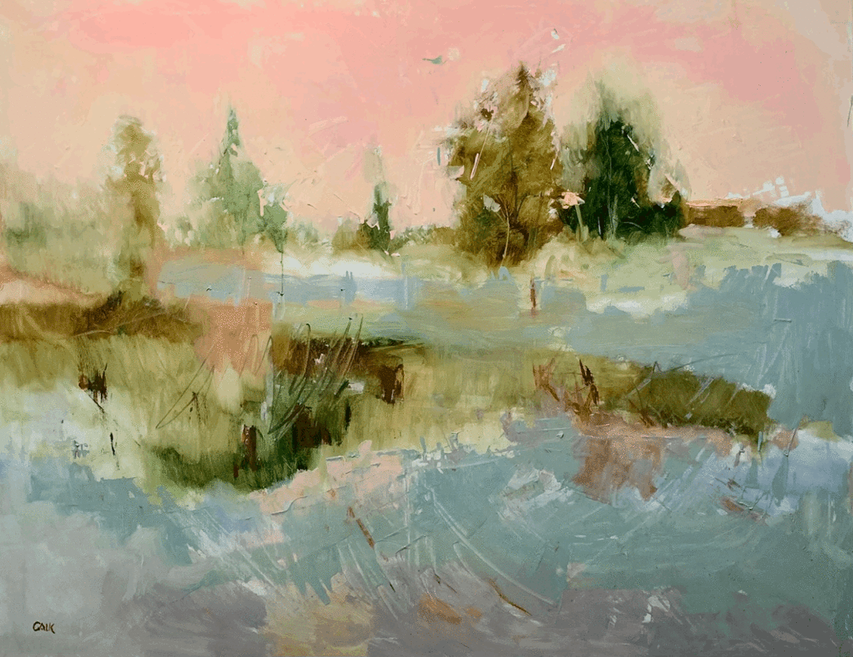 Sandbar by James Calk at LePrince Galleries