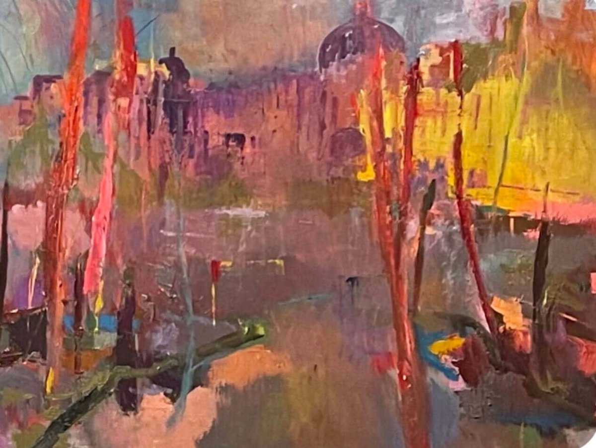 Venice by James Calk at LePrince Galleries
