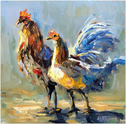 Chicken Soup | 8x8 by Kevin LePrince at LePrince Galleries