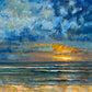 Evening Storm Over the Gulf by Kevin LePrince at LePrince Galleries