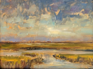 Green Marsh Study by Kevin LePrince at LePrince Galleries