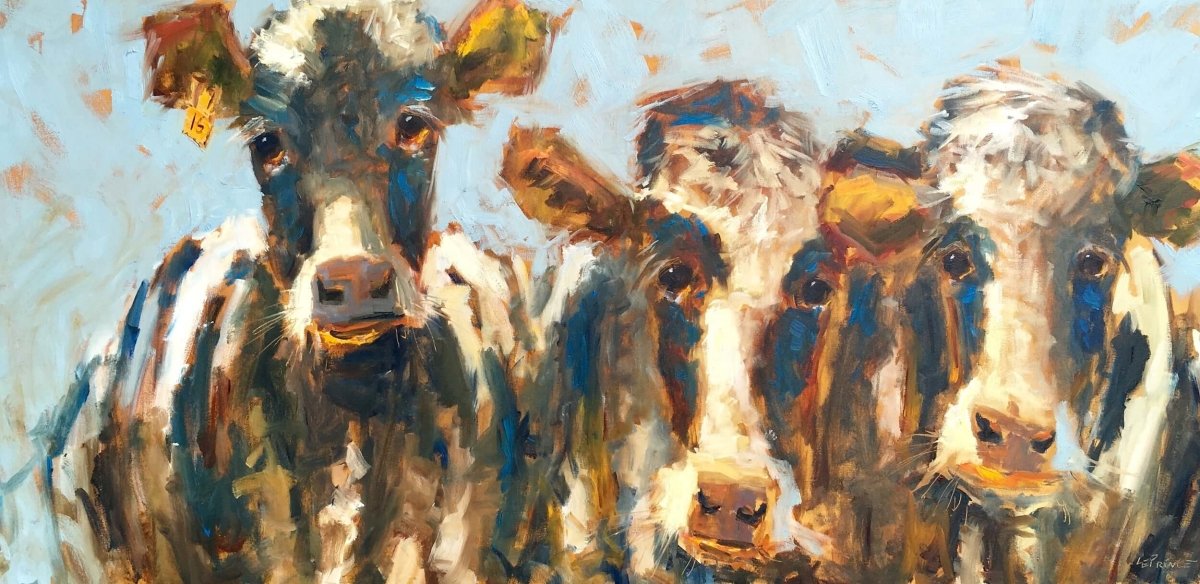Moo Time by Kevin LePrince at LePrince Galleries