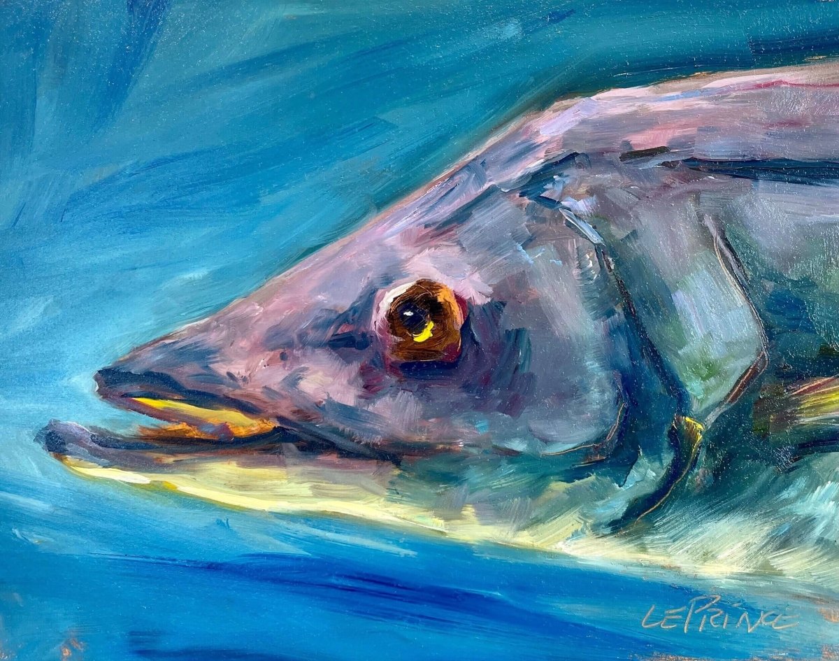 Snook Study by Kevin LePrince at LePrince Galleries